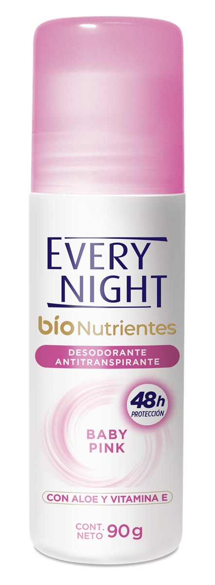 Desodorante Every Night Bio Nutrientes Baby Pink 48h 90g